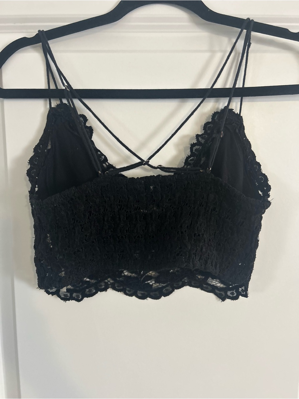 Free People Black Lace Bralette - Picture 3 of 4